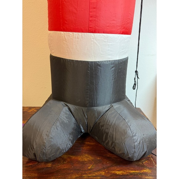 Nightmare Before Christmas Jack Skellington Inflatable Halloween Decor Santa - Picture 3 of 12